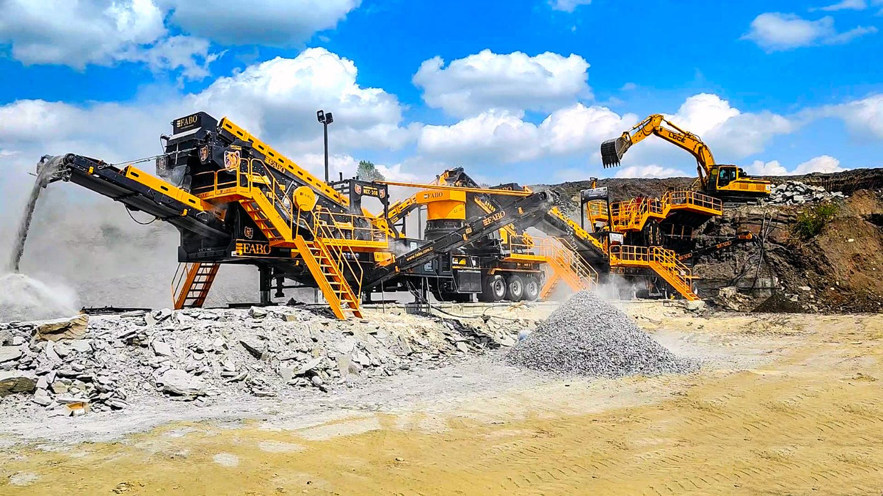 FABO Mobile crusher - Мобильная дробилка: фото 1 FABO Mobile crusher - Мобильная дробилка: фото 1