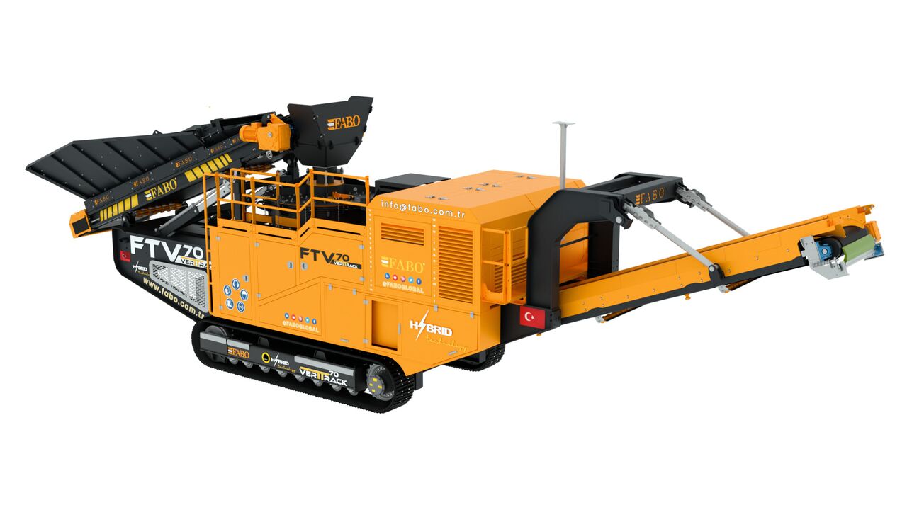 FABO Mobile crusher - Мобильная дробилка: фото 3 FABO Mobile crusher - Мобильная дробилка: фото 3