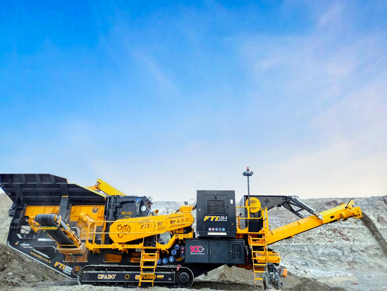 FABO Mobile crusher - Мобильная дробилка: фото 3 FABO Mobile crusher - Мобильная дробилка: фото 3