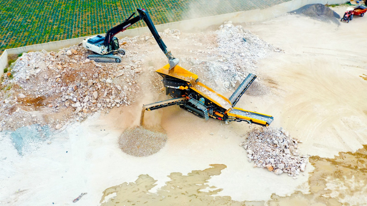 Новый Мобильная дробилка FABO Mobile crusher: фото 17