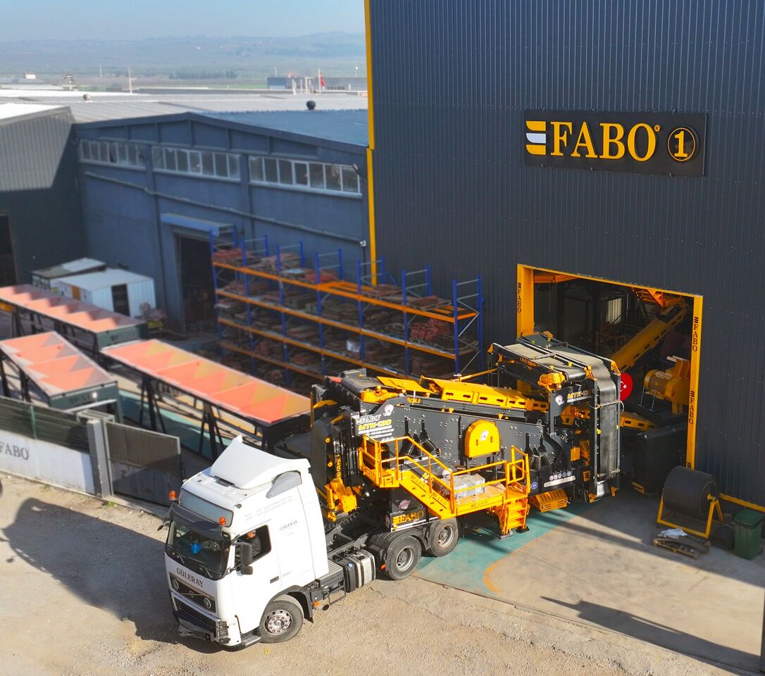FABO Mobile crusher - Мобильная дробилка: фото 4 FABO Mobile crusher - Мобильная дробилка: фото 4