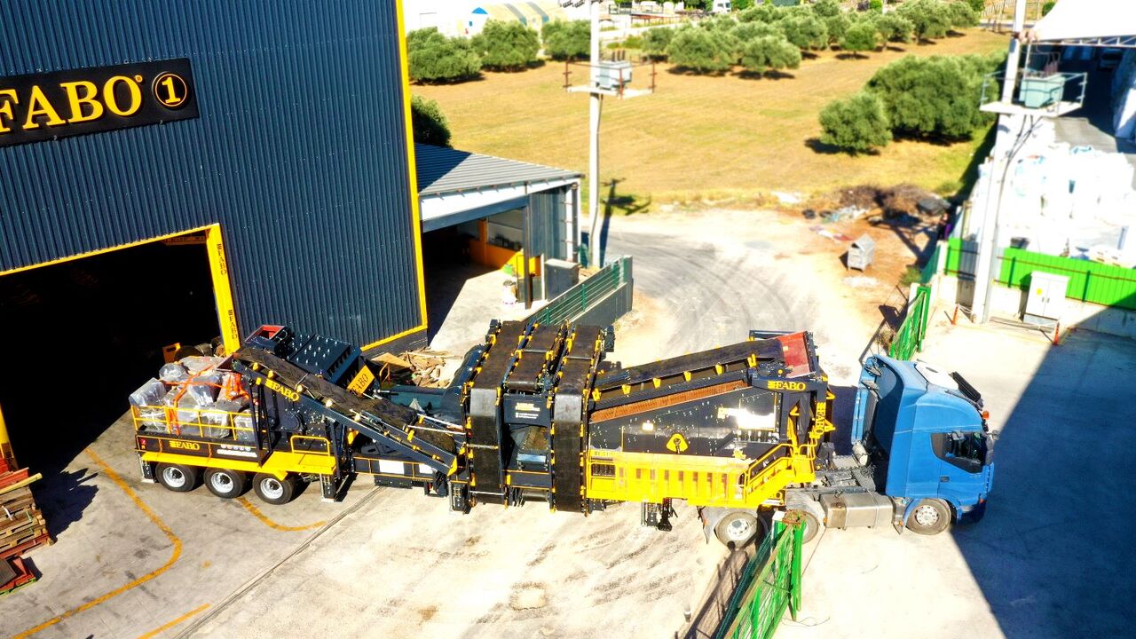FABO Mobile crusher - Мобильная дробилка: фото 5 FABO Mobile crusher - Мобильная дробилка: фото 5