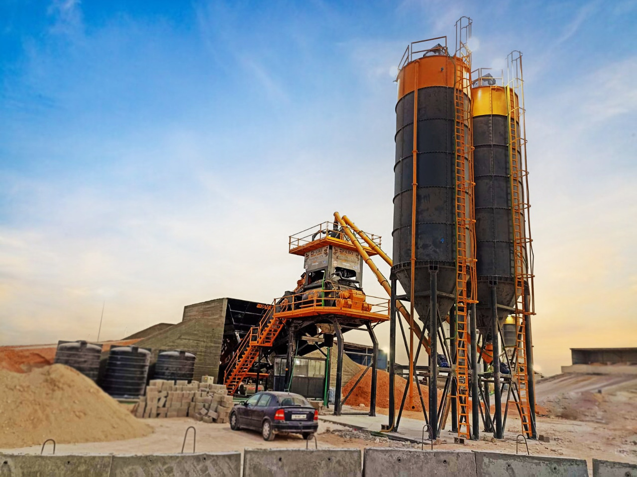 Новый Силос для цемента FABO cement silo: фото 5