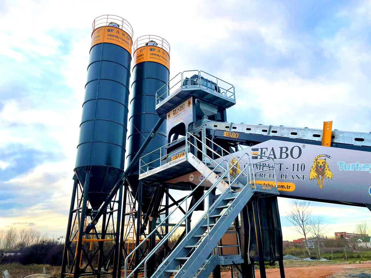 Новый Силос для цемента FABO cement silo: фото 20