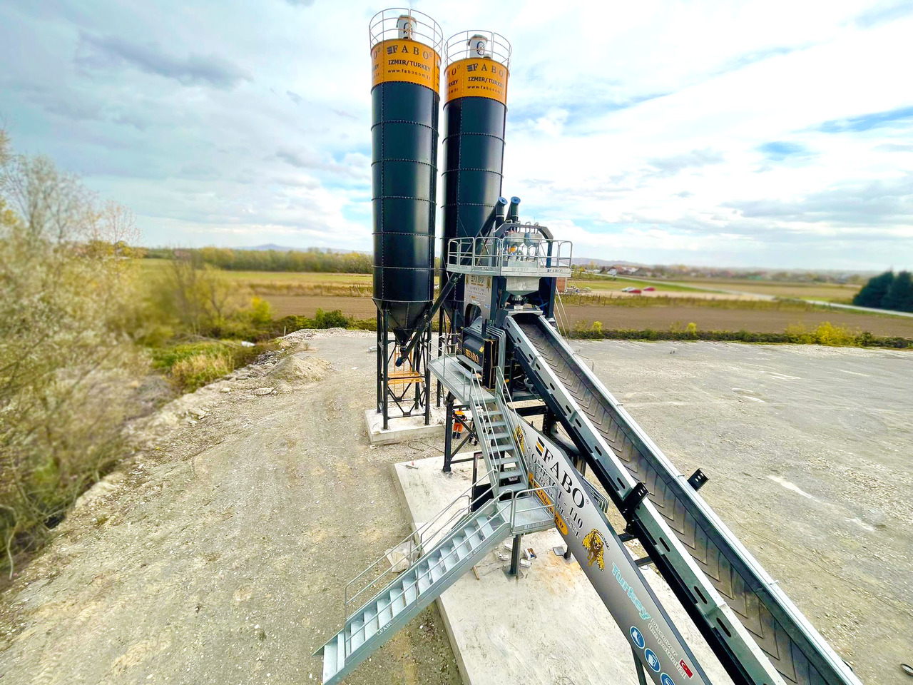 Новый Бетонный завод FABO compact concrete plant: фото 9