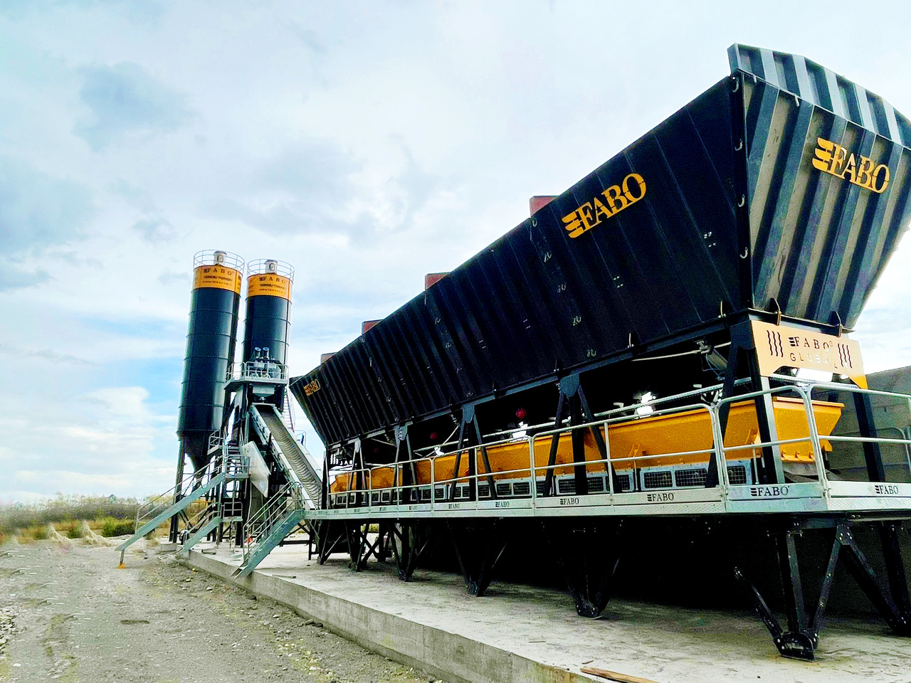 Новый Бетонный завод FABO compact concrete plant: фото 7