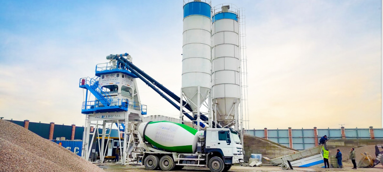 FABO compact concrete plant - Бетонный завод: фото 1 FABO compact concrete plant - Бетонный завод: фото 1