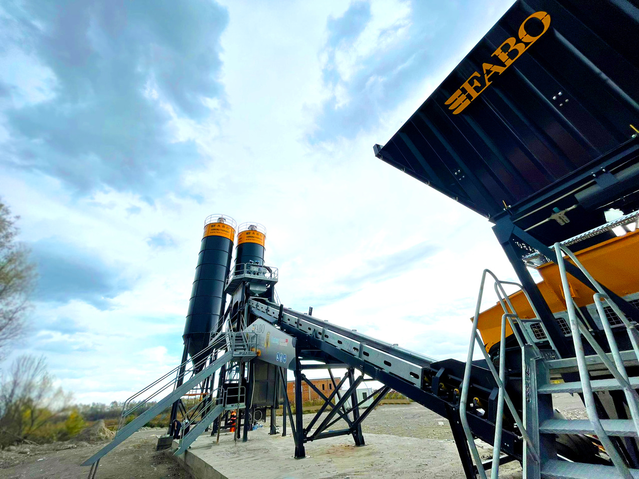 Новый Бетонный завод FABO compact concrete plant: фото 10