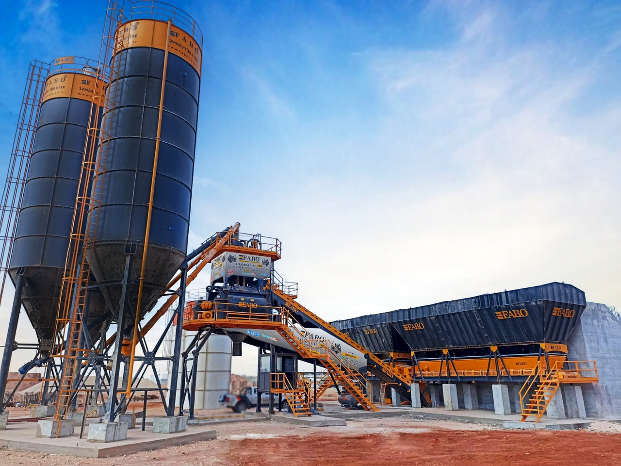 FABO concrete batching plants - Бетонный завод: фото 1 FABO concrete batching plants - Бетонный завод: фото 1