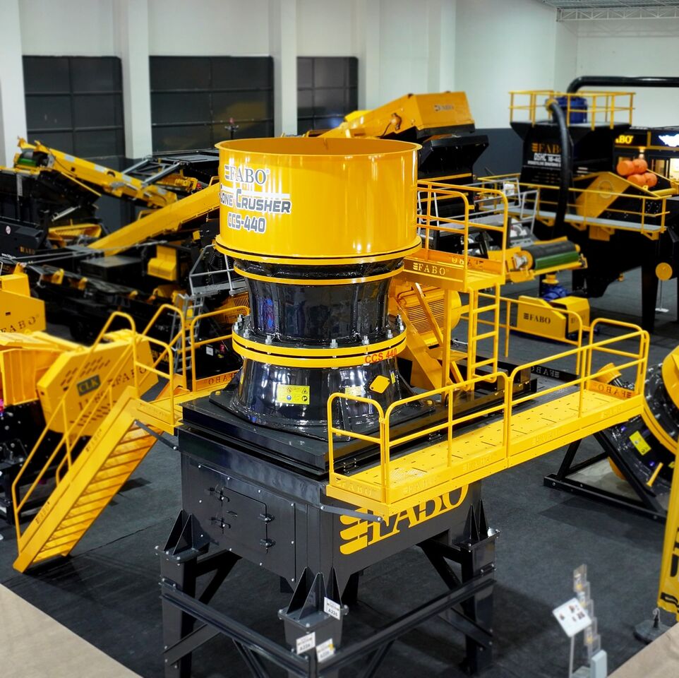 FABO cone crusher - Конусная дробилка: фото 1 FABO cone crusher - Конусная дробилка: фото 1