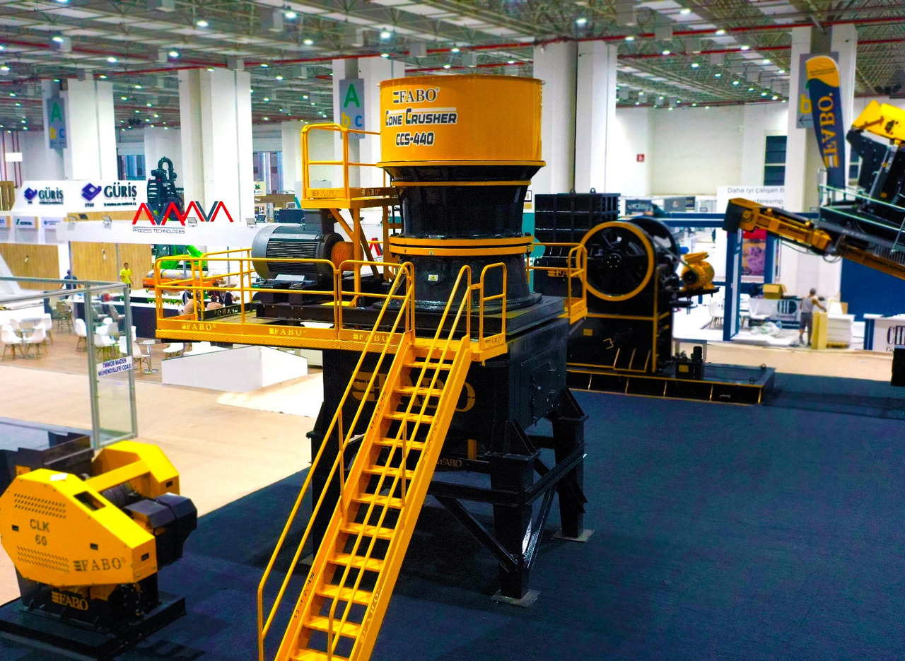 FABO cone crusher - Дробилка: фото 1 FABO cone crusher - Дробилка: фото 1