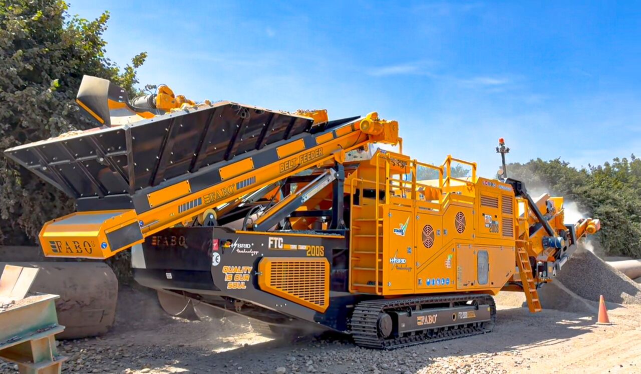 FABO crawler crusher - Дробилка: фото 4 FABO crawler crusher - Дробилка: фото 4