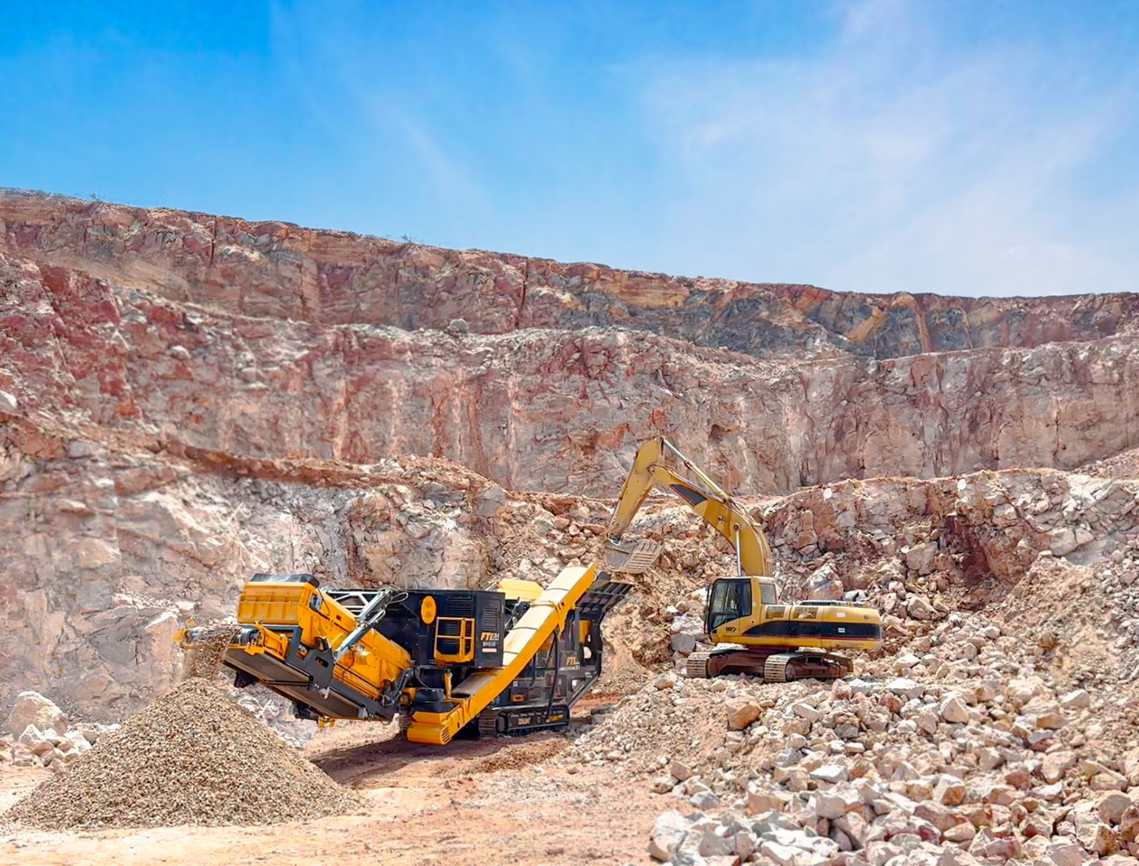 FABO crawler crusher - Дробилка: фото 4 FABO crawler crusher - Дробилка: фото 4