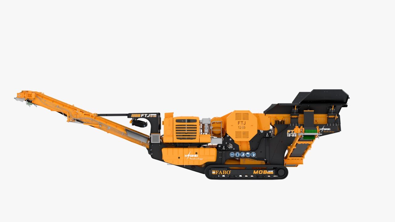 FABO crawler crusher - Дробилка: фото 2 FABO crawler crusher - Дробилка: фото 2