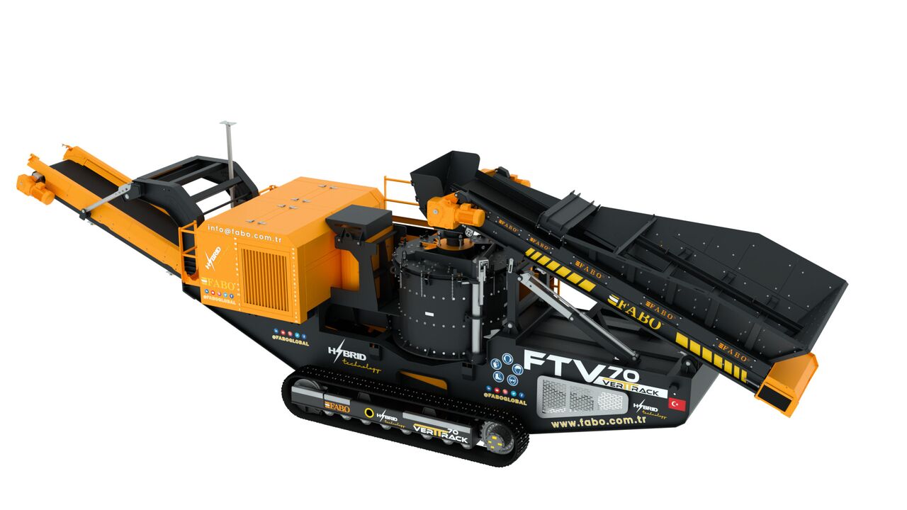 FABO crawler crusher - Дробилка: фото 4 FABO crawler crusher - Дробилка: фото 4