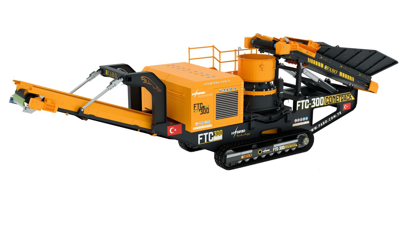 FABO crawler crusher - Дробилка: фото 1 FABO crawler crusher - Дробилка: фото 1