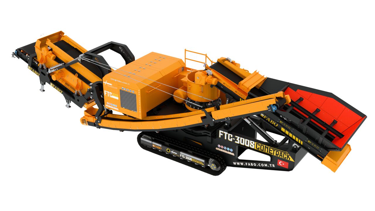 FABO crawler crusher - Дробилка: фото 2 FABO crawler crusher - Дробилка: фото 2