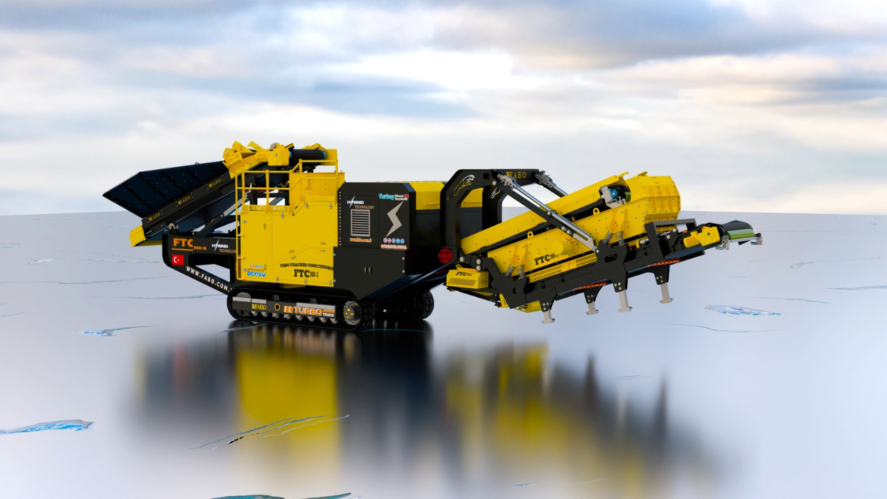 FABO crawler crusher - Дробилка: фото 1 FABO crawler crusher - Дробилка: фото 1