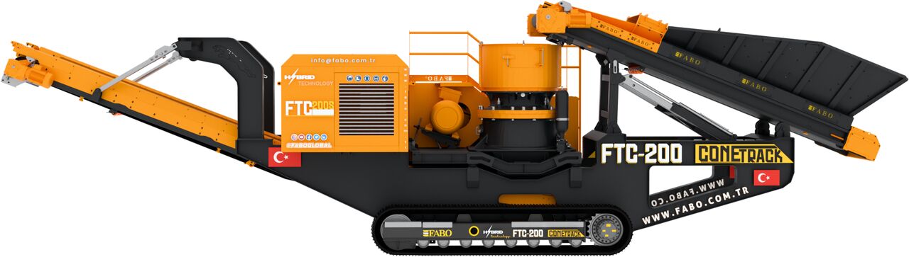 FABO crawler crusher - Дробилка: фото 1 FABO crawler crusher - Дробилка: фото 1