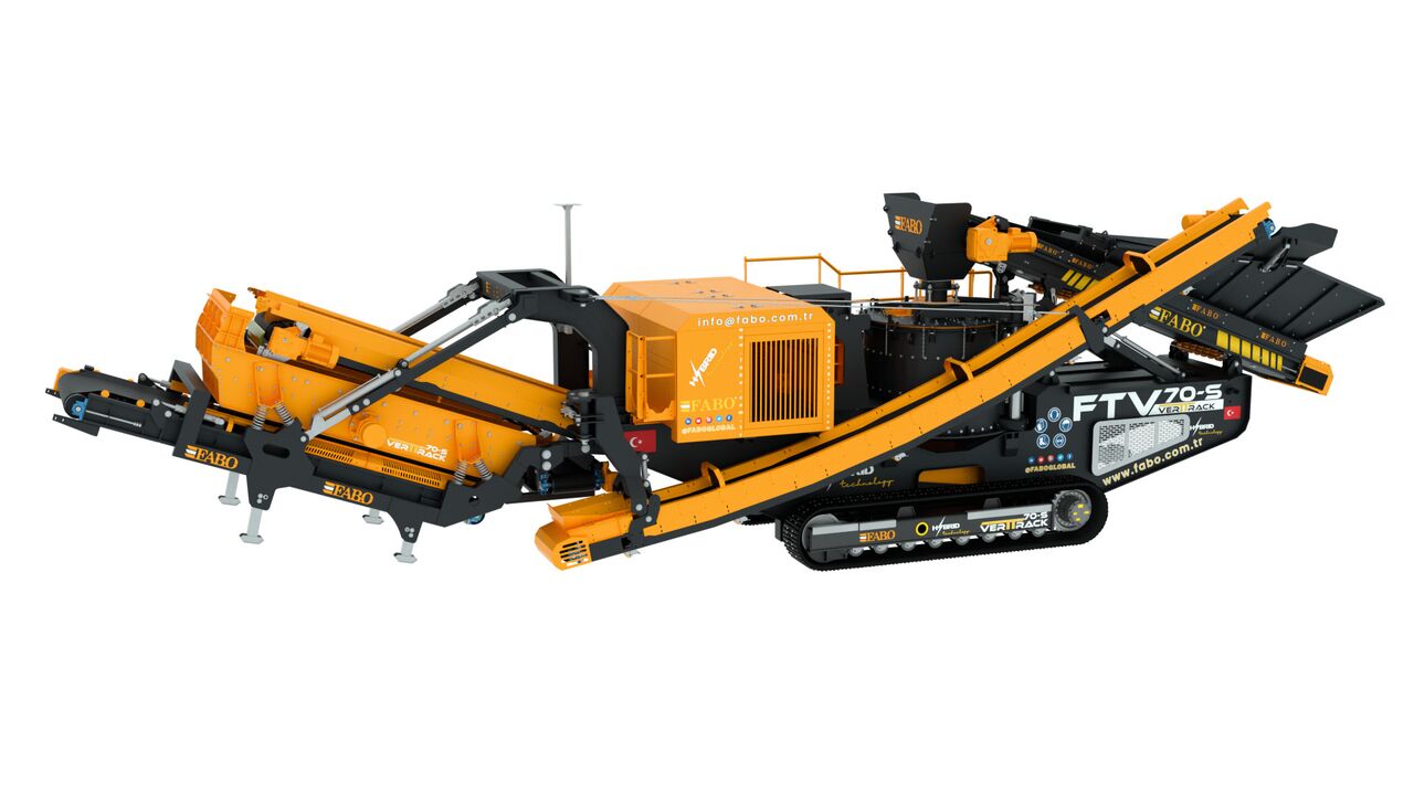 FABO crawler crusher - Дробилка: фото 2 FABO crawler crusher - Дробилка: фото 2