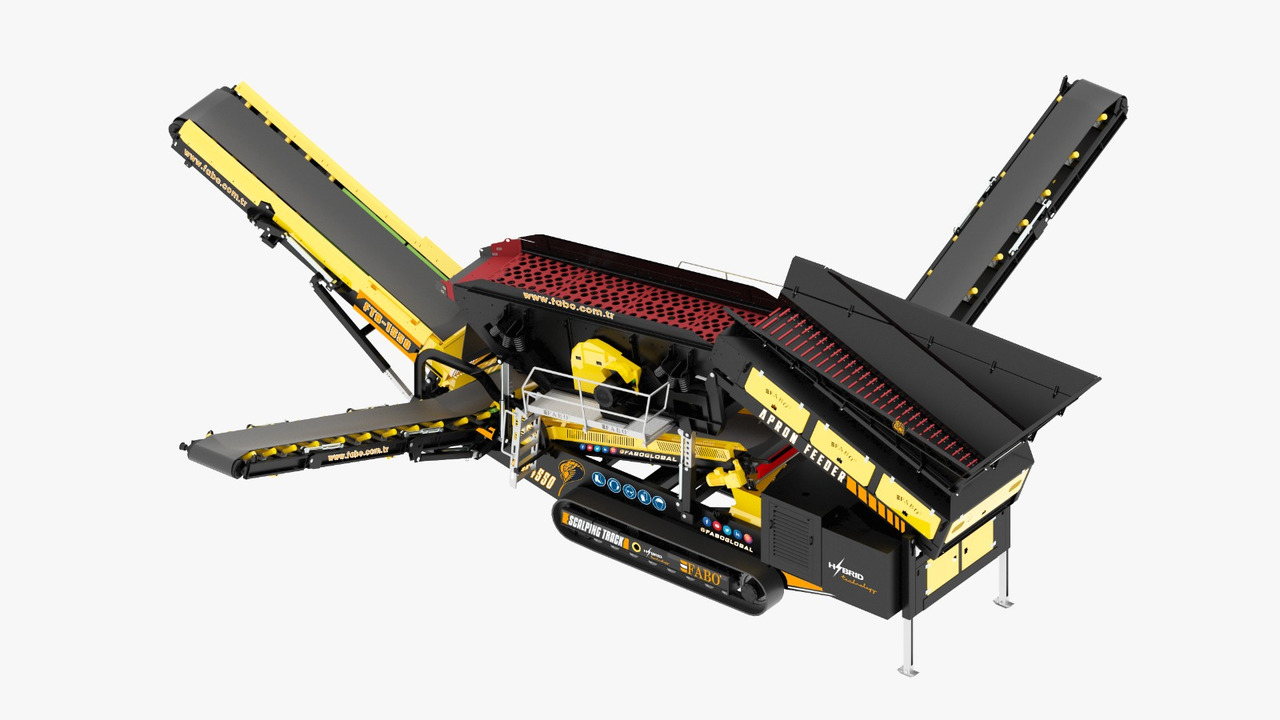 Новый Грохот FABO crawler screen: фото 25