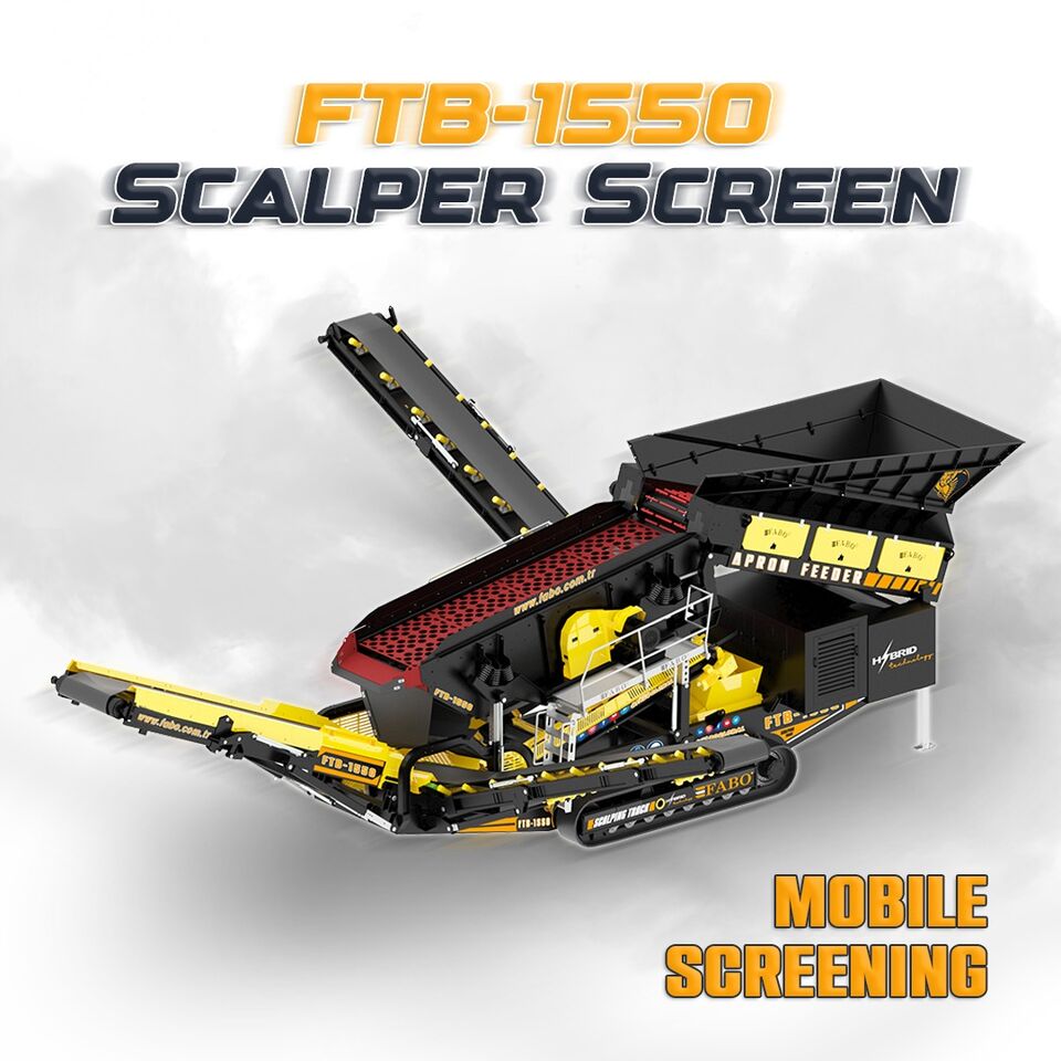 Новый Грохот FABO crawler screen: фото 28 Новый Грохот FABO crawler screen: фото 28