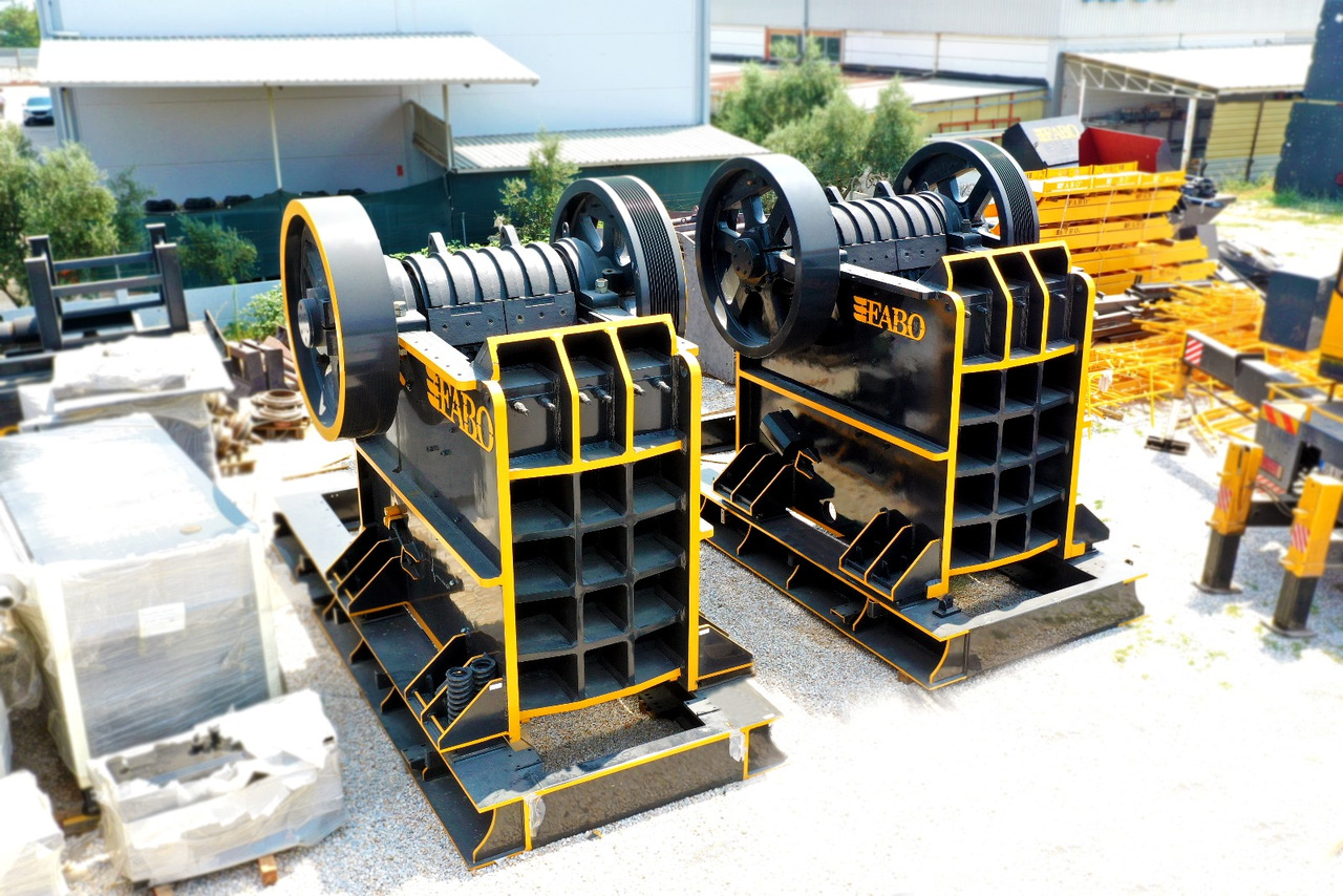 FABO jaw crusher - Щековая дробилка: фото 3 FABO jaw crusher - Щековая дробилка: фото 3