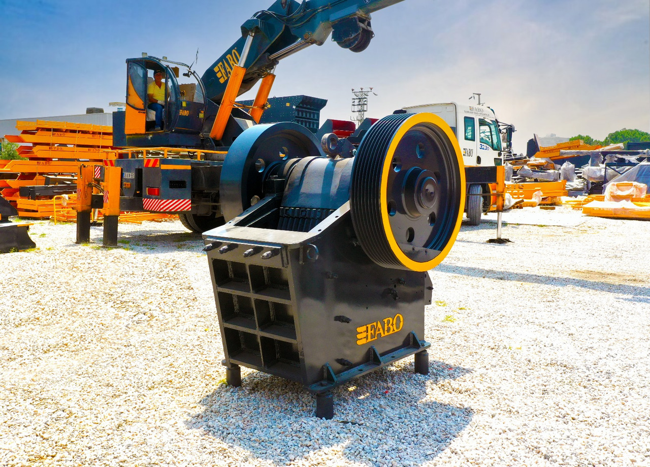 FABO jaw crusher - Щековая дробилка: фото 2 FABO jaw crusher - Щековая дробилка: фото 2