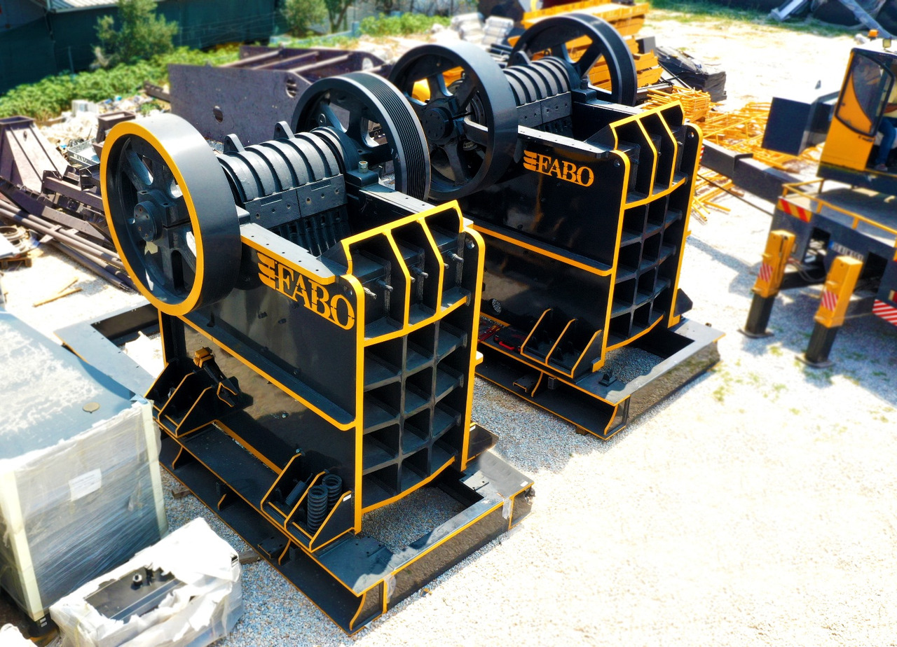 FABO jaw crusher - Щековая дробилка: фото 2 FABO jaw crusher - Щековая дробилка: фото 2