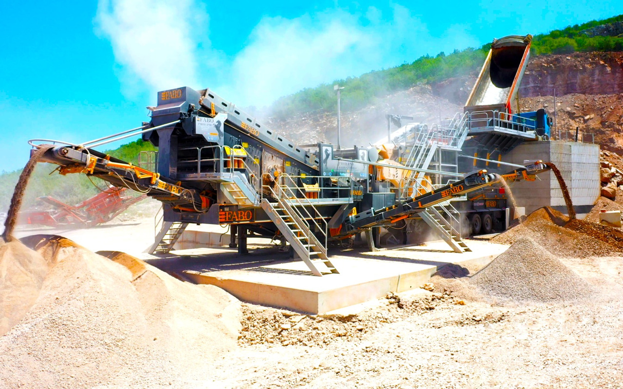FABO mining machinery - crushing plant - Горнодобывающая техника: фото 1 FABO mining machinery - crushing plant - Горнодобывающая техника: фото 1