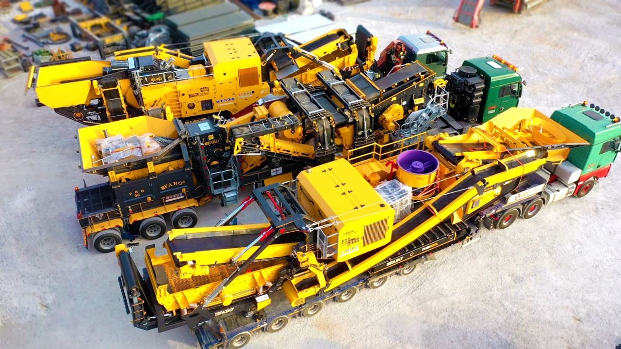 Новый Горнодобывающая техника FABO mining machinery - crushing plant: фото 12