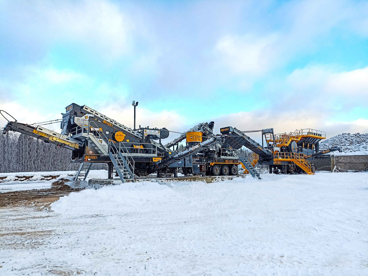 Новый Горнодобывающая техника FABO mining machinery - crushing plant: фото 5