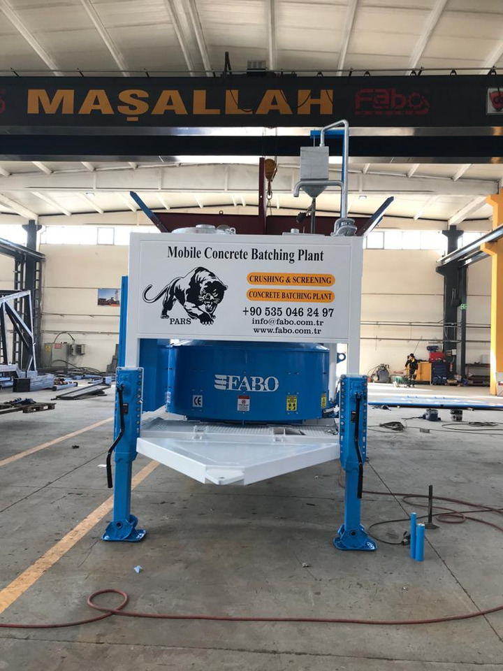Новый Бетонный завод FABO mobile concrete batching plant: фото 6 Новый Бетонный завод FABO mobile concrete batching plant: фото 6