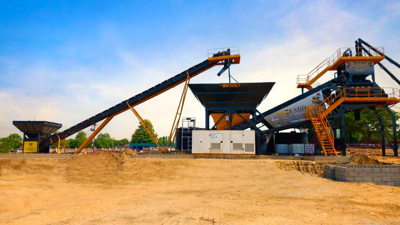 FABO mobile concrete batching plant - Бетонный завод: фото 1 FABO mobile concrete batching plant - Бетонный завод: фото 1