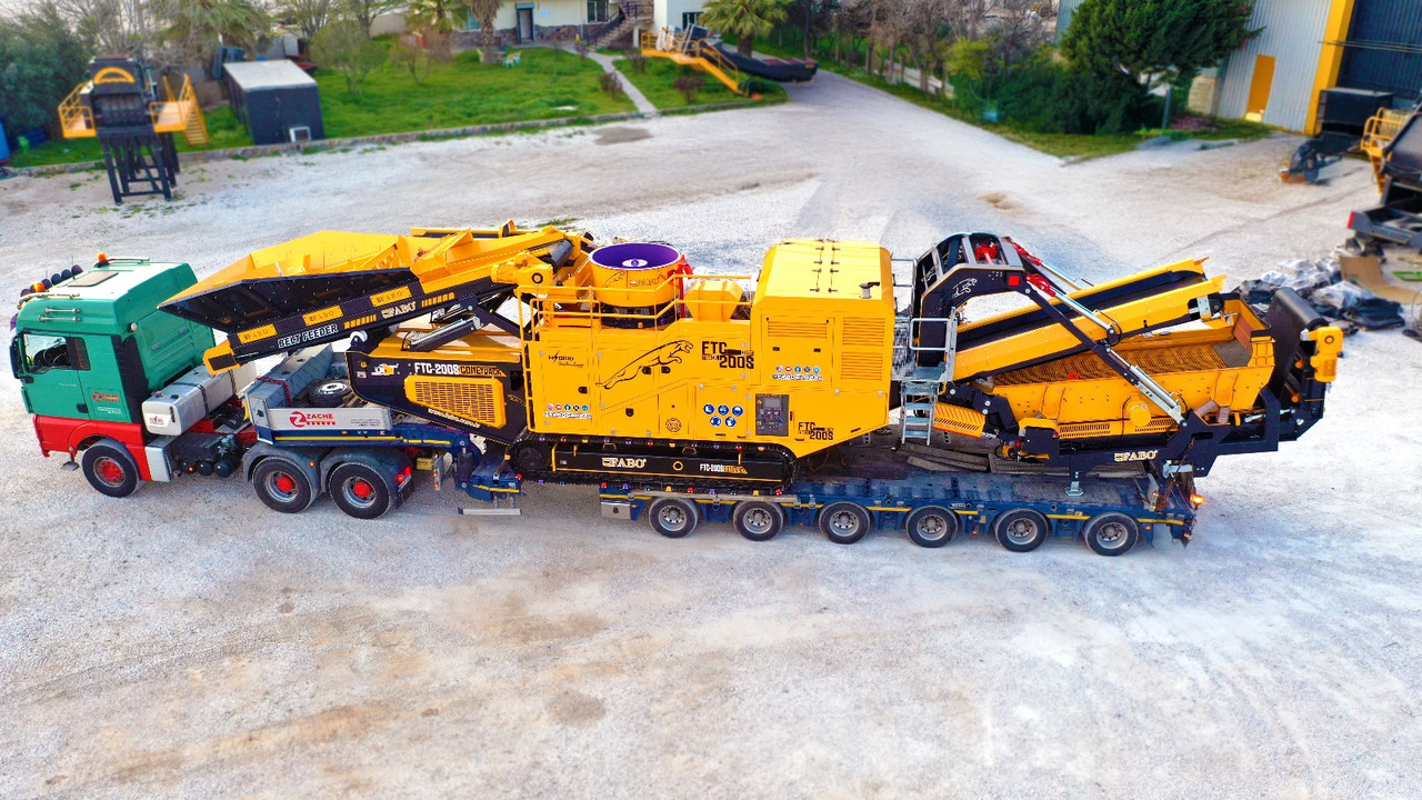FABO mobile cone crusher - Конусная дробилка: фото 3 FABO mobile cone crusher - Конусная дробилка: фото 3