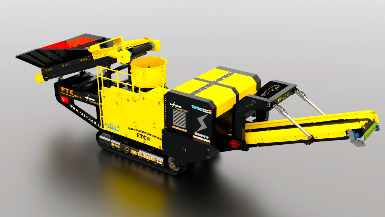 Новый Конусная дробилка FABO mobile cone crusher: фото 6