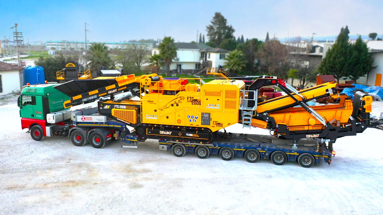 FABO mobile cone crusher - Конусная дробилка: фото 2 FABO mobile cone crusher - Конусная дробилка: фото 2