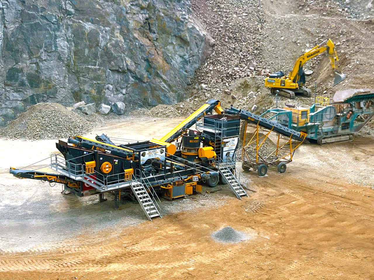 FABO mobile cone crusher - Конусная дробилка: фото 3 FABO mobile cone crusher - Конусная дробилка: фото 3