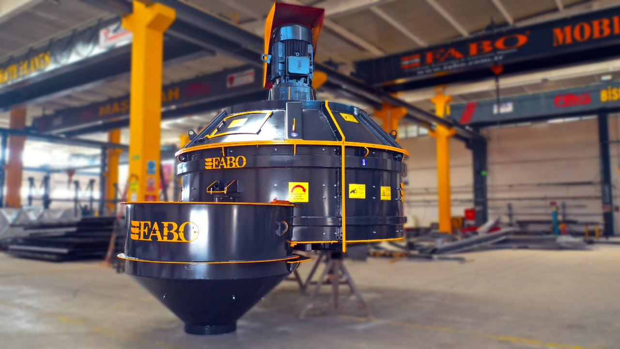 FABO twin shaft mixer - Бетономешалка: фото 3 FABO twin shaft mixer - Бетономешалка: фото 3