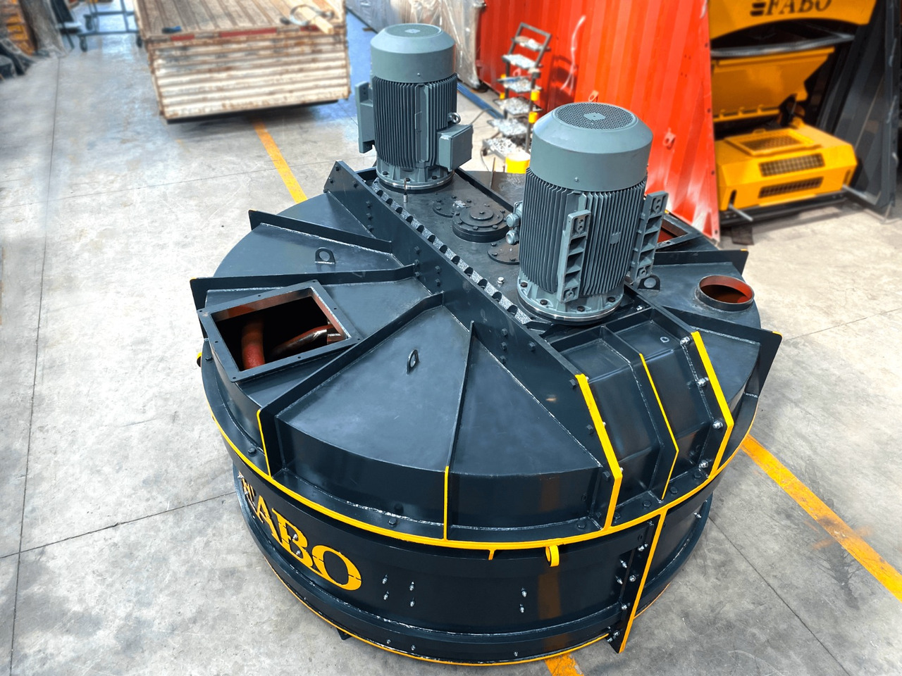 FABO twin shaft mixer - Бетономешалка: фото 3 FABO twin shaft mixer - Бетономешалка: фото 3
