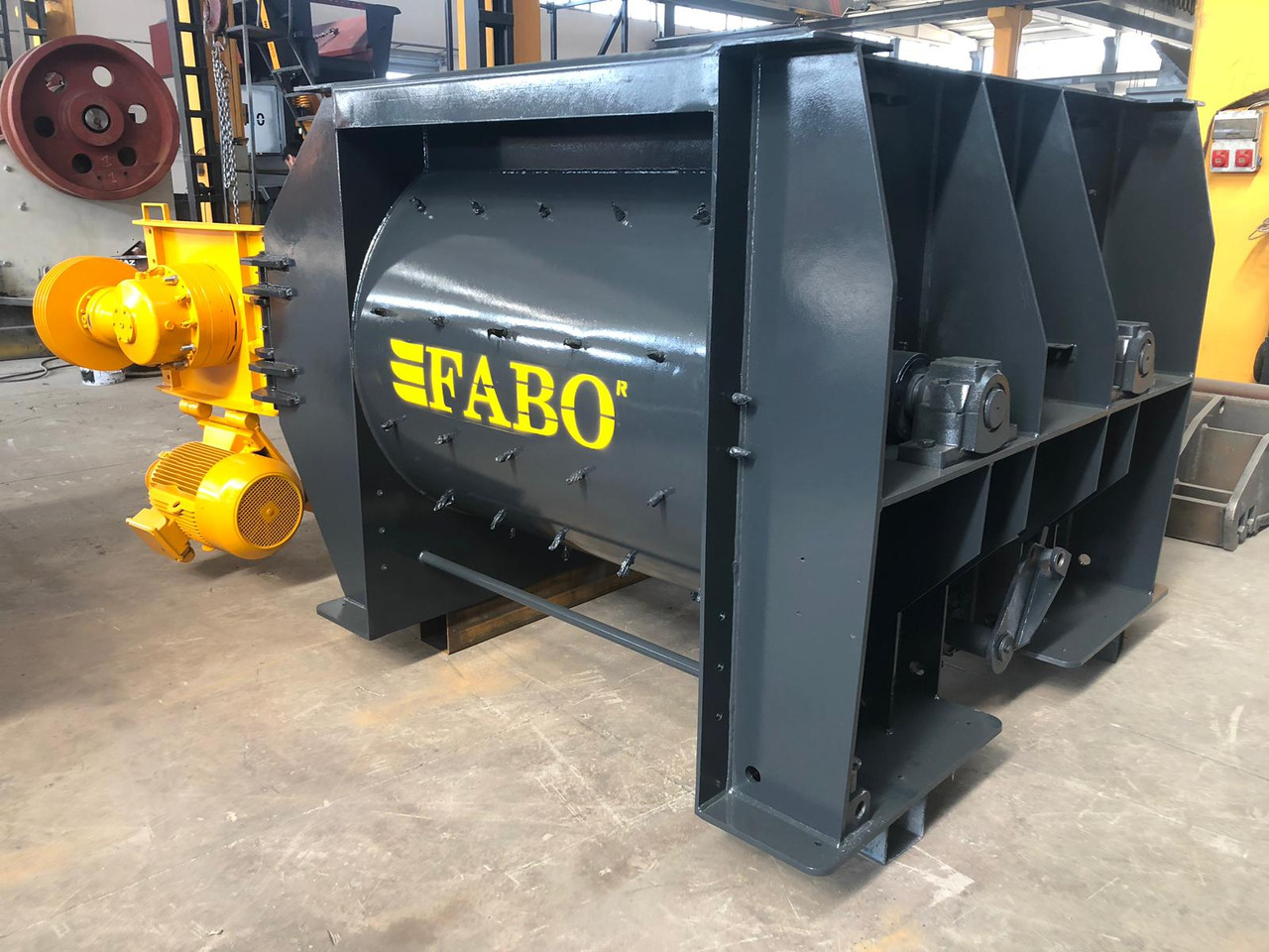 FABO twin shaft mixer - Бетономешалка: фото 2 FABO twin shaft mixer - Бетономешалка: фото 2