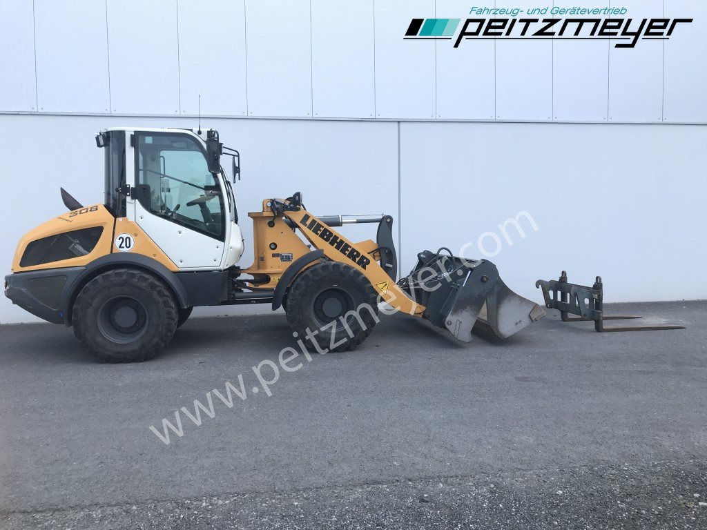 Колёсный погрузчик LIEBHERR RADLADER L 508 C 4in1 Schaufel + Palettengabel: фото 8