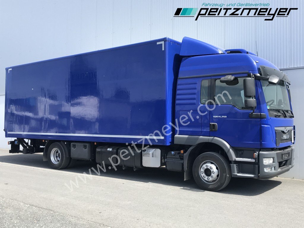 MAN TGM 15.250 BL, Klima+Standklima, LBW, AHK Schaltgetriebe, Scheckheft - Грузовик с закрытым кузовом: фото 2 MAN TGM 15.250 BL, Klima+Standklima, LBW, AHK Schaltgetriebe, Scheckheft - Грузовик с закрытым кузовом: фото 2