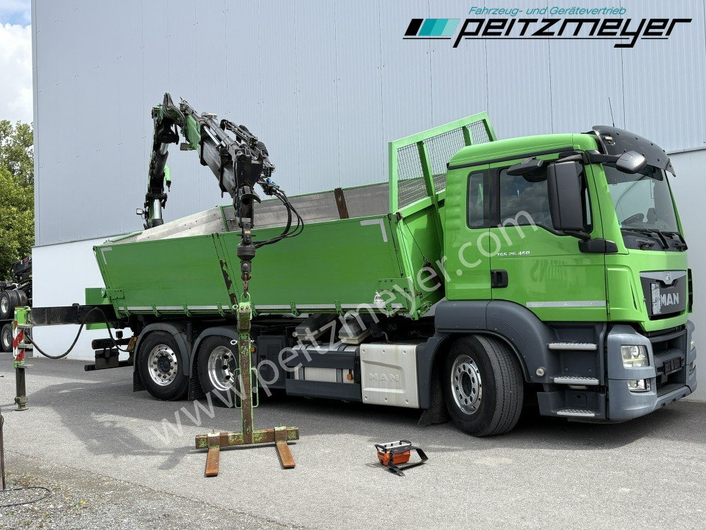 MAN TGS 26.460 FL 6x2 Kipper+Kran+Funk Lenkachse, 2-Seitenkipper, Atlas 172.3 - Самосвал, Автоманипулятор: фото 2 MAN TGS 26.460 FL 6x2 Kipper+Kran+Funk Lenkachse, 2-Seitenkipper, Atlas 172.3 - Самосвал, Автоманипулятор: фото 2