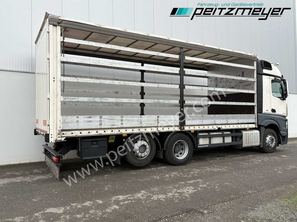 MERCEDES-BENZ Actros 2545 LL Pritsche, Klima, Standklima, PPC, EU 6 MP 4 - Edscha - Тентованный грузовик: фото 4 MERCEDES-BENZ Actros 2545 LL Pritsche, Klima, Standklima, PPC, EU 6 MP 4 - Edscha - Тентованный грузовик: фото 4
