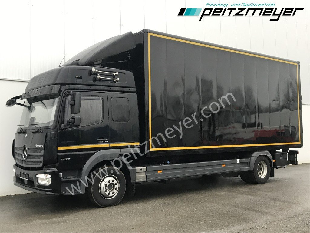 MERCEDES-BENZ Atego 1227 L, Koffer + LBW, L-Fahrerhaus - Грузовик с закрытым кузовом: фото 1 MERCEDES-BENZ Atego 1227 L, Koffer + LBW, L-Fahrerhaus - Грузовик с закрытым кузовом: фото 1