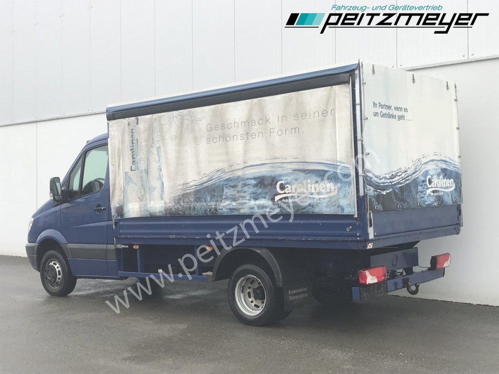 MERCEDES-BENZ Sprinter 515 CDI Pritsche mit Schiebeplane - Тентованный фургон: фото 4 MERCEDES-BENZ Sprinter 515 CDI Pritsche mit Schiebeplane - Тентованный фургон: фото 4
