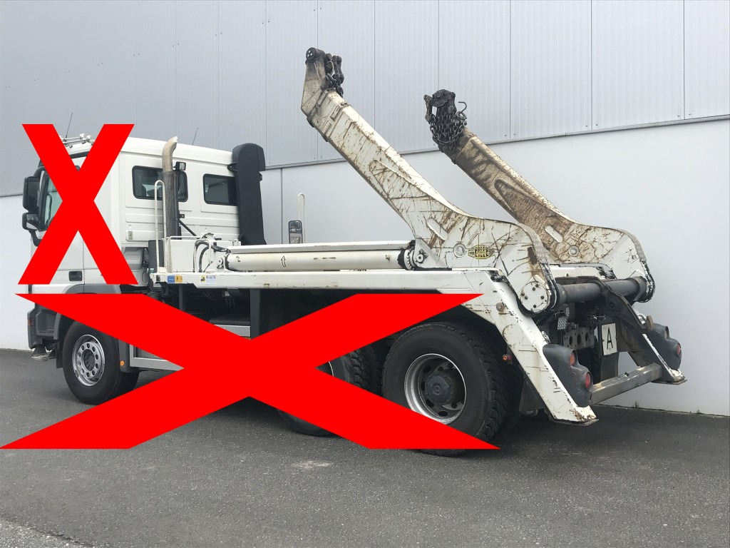 Meiller Absetzkipper AK 16 MTG - Actros 6x4 - Система портальной погрузки/ Мультилифт: фото 3 Meiller Absetzkipper AK 16 MTG - Actros 6x4 - Система портальной погрузки/ Мультилифт: фото 3