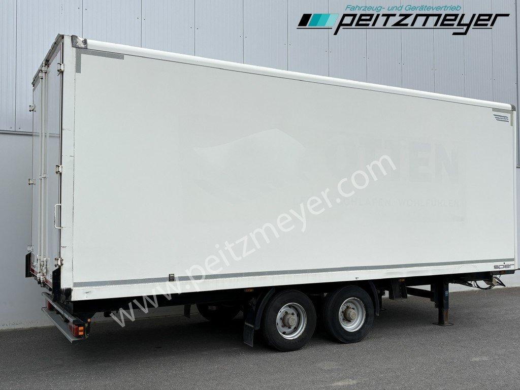SPIER Tandemkoffer ZGL 255 Plywoodkoffer mit Hecktüren - Прицеп-фургон: фото 1 SPIER Tandemkoffer ZGL 255 Plywoodkoffer mit Hecktüren - Прицеп-фургон: фото 1