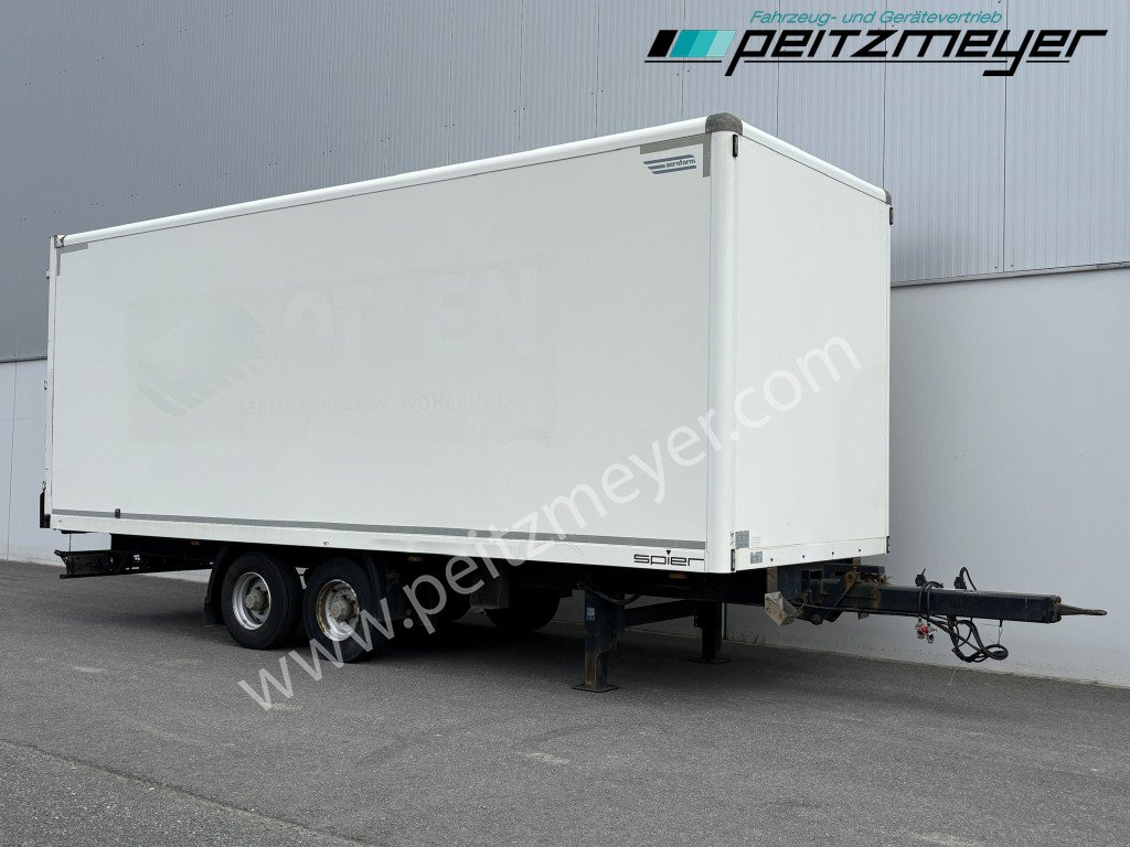 SPIER Tandemkoffer ZGL 255 Plywoodkoffer mit Hecktüren - Прицеп-фургон: фото 3 SPIER Tandemkoffer ZGL 255 Plywoodkoffer mit Hecktüren - Прицеп-фургон: фото 3